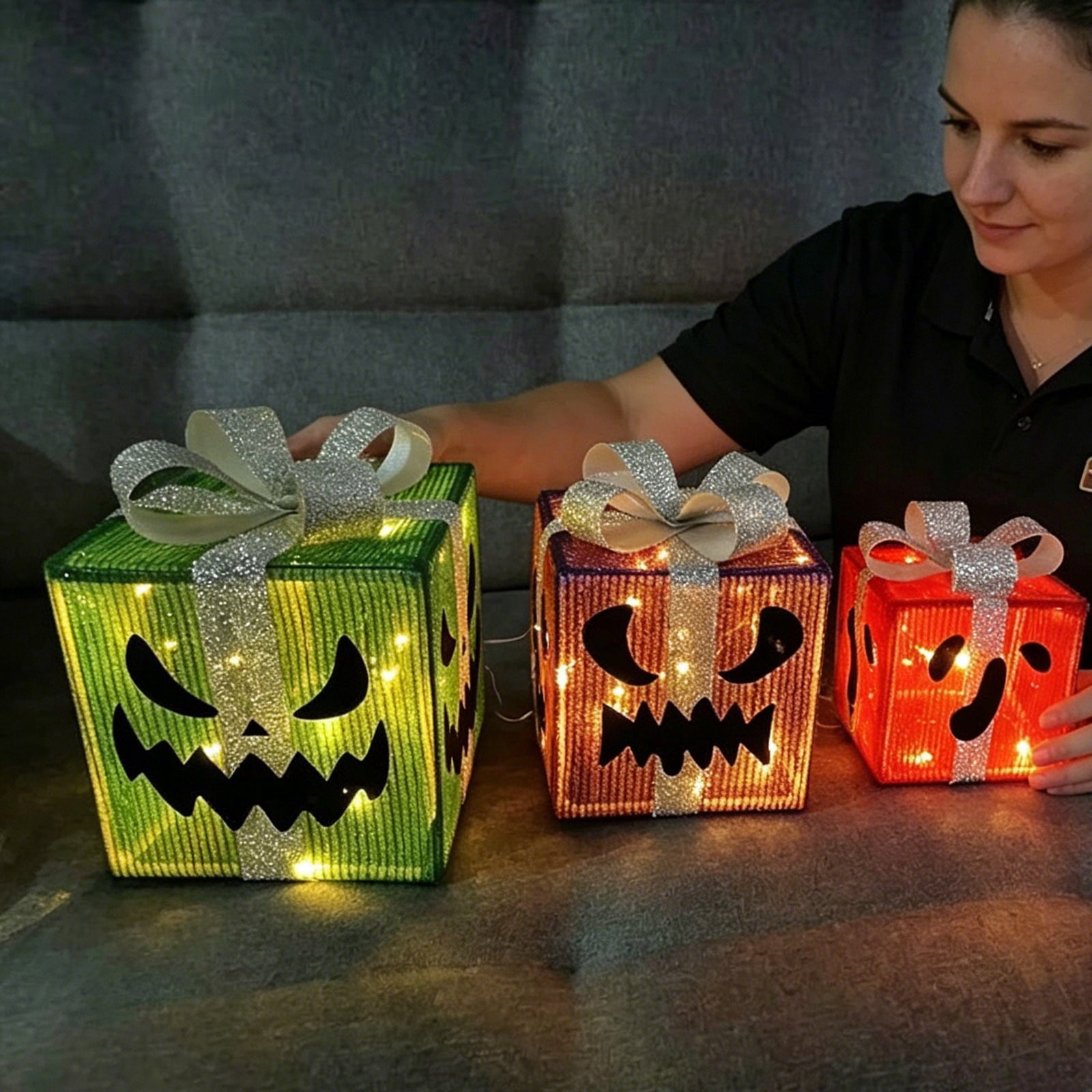 Spooksy™ Desktop Ornament : Eerie Face Display Piece For Desk And Halloween Themed halloween decorations halloween decorations indoor halloween decorations outdoor