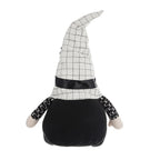 Spooksy™ Tcbosik 2 Pack Gnome Halloween Ornaments, Halloween Gnomes Decoration with Witch Hat, Lovely Fall Gnome Gifts for Friends Family, Black & White
