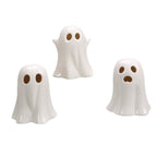 Spooksy™ 3 Pcs Halloween Spooky Ghost Ornaments â?? Warm Glow with Eerie Eyes, Halloween Decorations for Snack Tables, Dessert Stations & Halloween Party Setups â?? perfect for Costume Parties with spooky setups