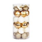 Spooksy™ Christmas Balls - Christmas Tree Decoration Ornaments Shatterproof Hanging Balls for Birthday Halloween Holiday Wedding Decorations Set of 41 pcs