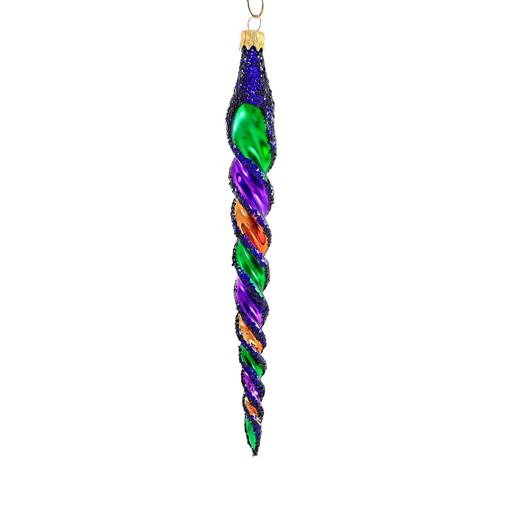 Spooksy™ Sbk Gifts Holiday Purple Orange Green Twist Set/3 Halloween Ornament Retro