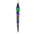 Spooksy™ Sbk Gifts Holiday Purple Orange Green Twist Set/3 Halloween Ornament Retro