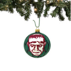 Spooksy™ Frankenstein Ball Ornament Polish Glass The Halloween Collection by Thomas Glenn