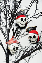 Spooksy™ 3-Piece Pirate Cove Skull Head Halloween Ornament