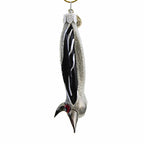 Spooksy™ Morawski 2.75In Black And Silver Mini Bat, Glass, Ornament Halloween Gem Size 17446