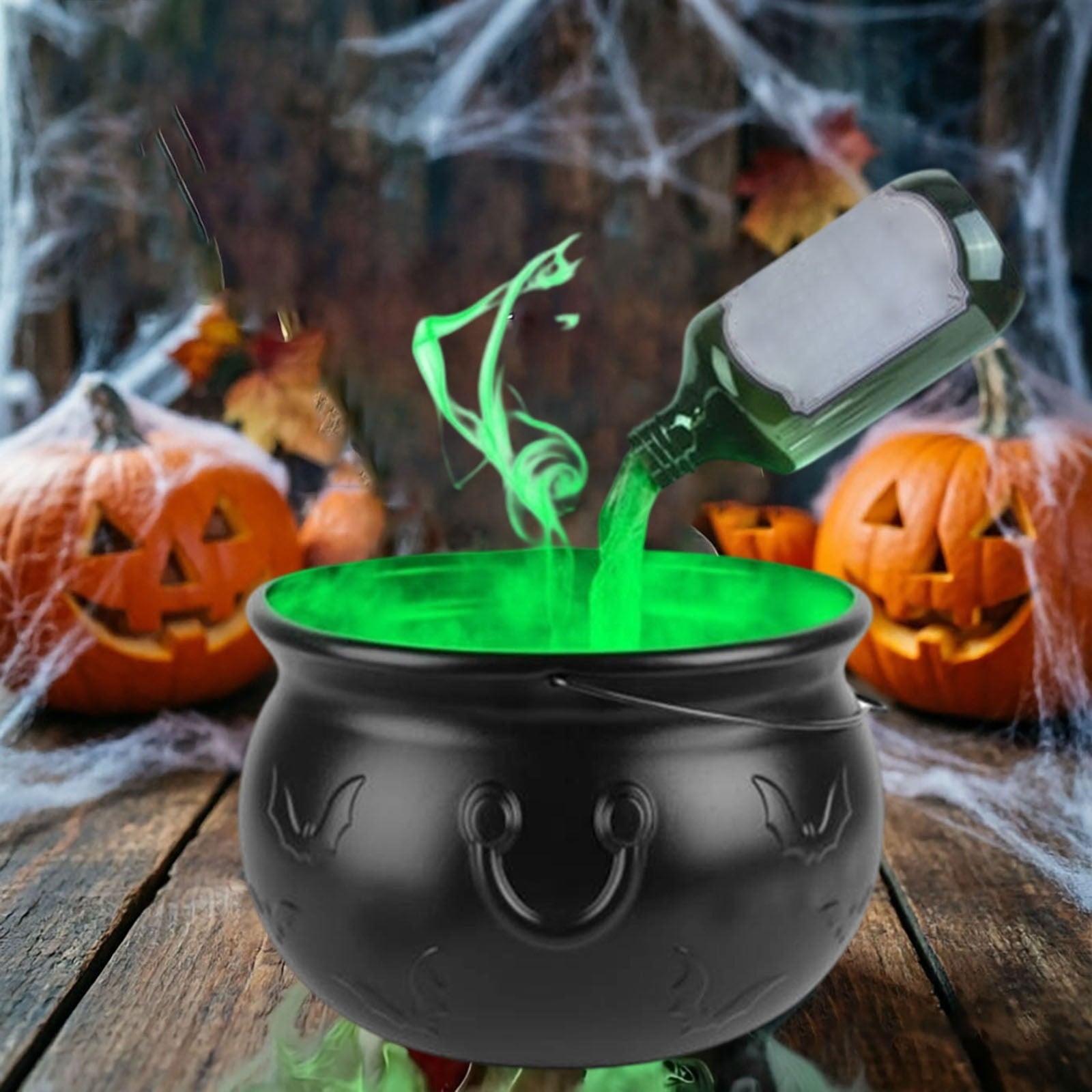 Spooksy™ Nnndbs Acrylic Halloween Ornament, Clear Modern Tabletop Decor for Shelf Desk Home Festive Display`
