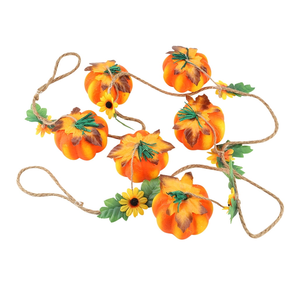 Spooksy™ Bienvenido Pumpkin String Hanging Decoration for Halloween Party Festival Home Garden Ornaments