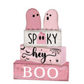 Spooksy™ 5 Pcs Halloween Haunted Ghostly Ornaments â?? Gentle Tones with Spooky Shadows, Halloween Decorations for Snack Tables, Dessert Stations & Halloween Party Setups â?? great for Halloween Parties