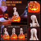 Spooksy™ HaiSphere Halloween Decorations Indoor Glow Resin Ornament Collection - Halloween Party Decorations Scene Prop for Window Sill Bookshelf Home