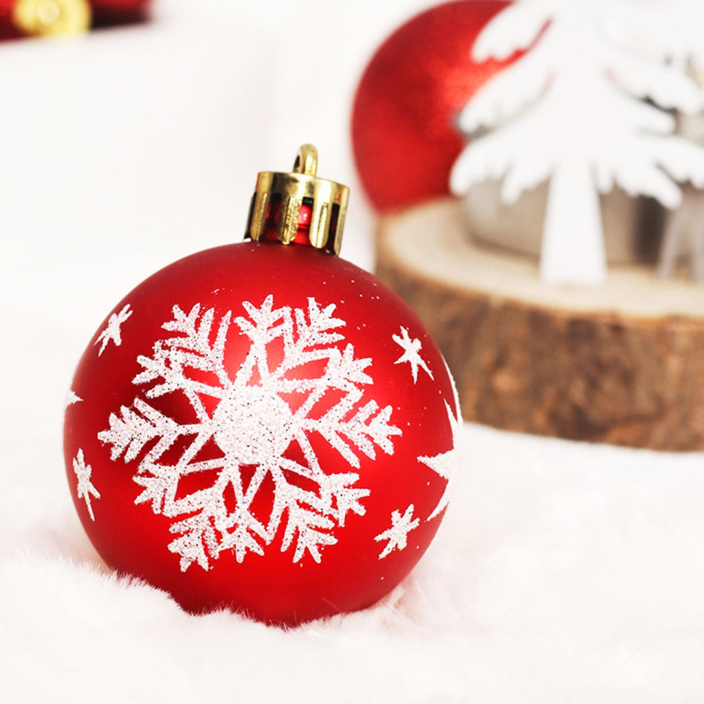 Spooksy™ Christmas Balls - Christmas Tree Decoration Ornaments Shatterproof Hanging Balls for Birthday Halloween Holiday Wedding Decorations Set of 41 pcs