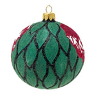 Spooksy™ Frankenstein Ball Ornament Polish Glass The Halloween Collection by Thomas Glenn