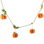 Spooksy™ Bienvenido Pumpkin String Hanging Decoration for Halloween Party Festival Home Garden Ornaments
