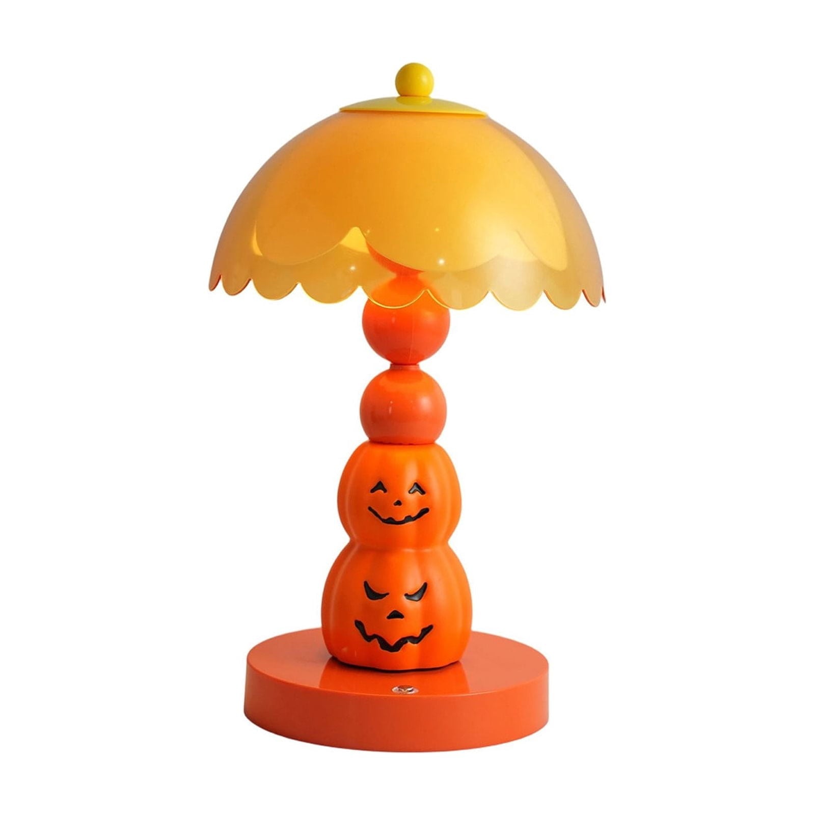 Spooksy™ Halloween Pumpkin Table Lamp, 3 Level Dimming Night Light, Touch Switch Bedside Decor for Festive Ambiance