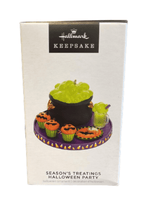 Spooksy™ 2023 Keepsake Season's Treatings Halloween Party Ornament New with Box