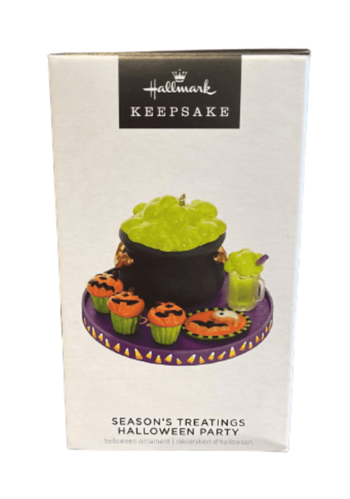 Spooksy™ 2023 Keepsake Season's Treatings Halloween Party Ornament New with Box