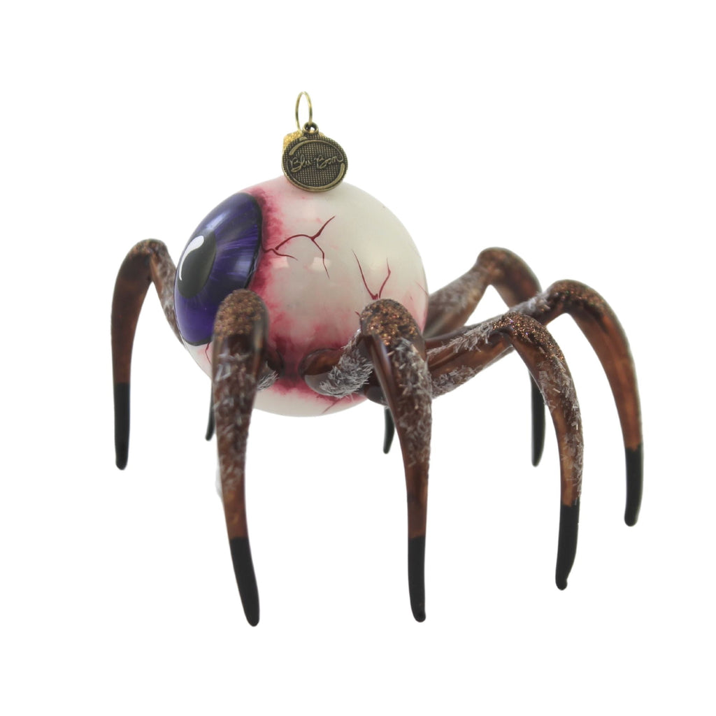 Spooksy™ Creepy Spider Eye. - 1 Glass Ornament 5.75 Inch, Glass - Halloween Ornmament Bug Spooky 2020210