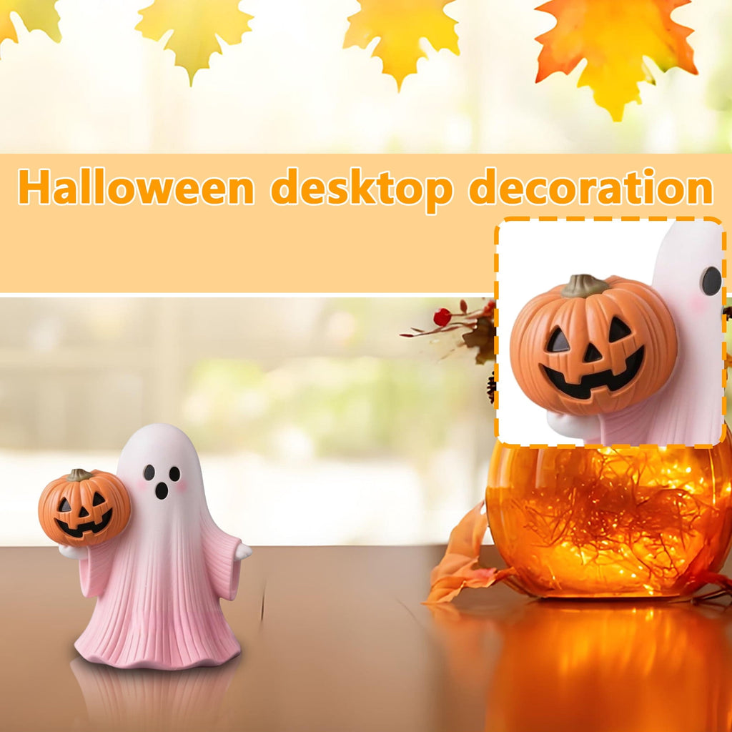 Spooksy™ 2PC C Minibee Halloween Resin Ornament 3D Cute Decor for Holiday Home Desktop Display