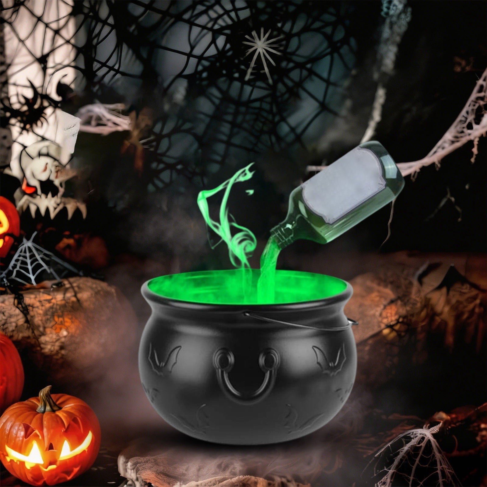 Spooksy™ Nnndbs Acrylic Halloween Ornament, Clear Modern Tabletop Decor for Shelf Desk Home Festive Display`