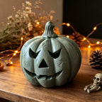 Spooksy™ Bwomeauty Halloween Gifts, 1pc Resin Pumpkin Ornaments - Suitable For Holiday Decoration, Holiday Decor
