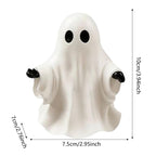 Spooksy™ PLLFRLRT Cute Halloween Decorations Resin Tabletop Statue Ghost Ornaments Mantel Shelf Party Home Decors