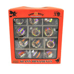 Spooksy™ Shiny Brite Rounds With Spider Reflectors Ornament Halloween Striped 4028050
