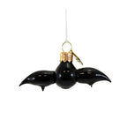 Spooksy™ Morawski 1.00In Mini Black Bat, Glass, Ornament Halloween Small Size 11470