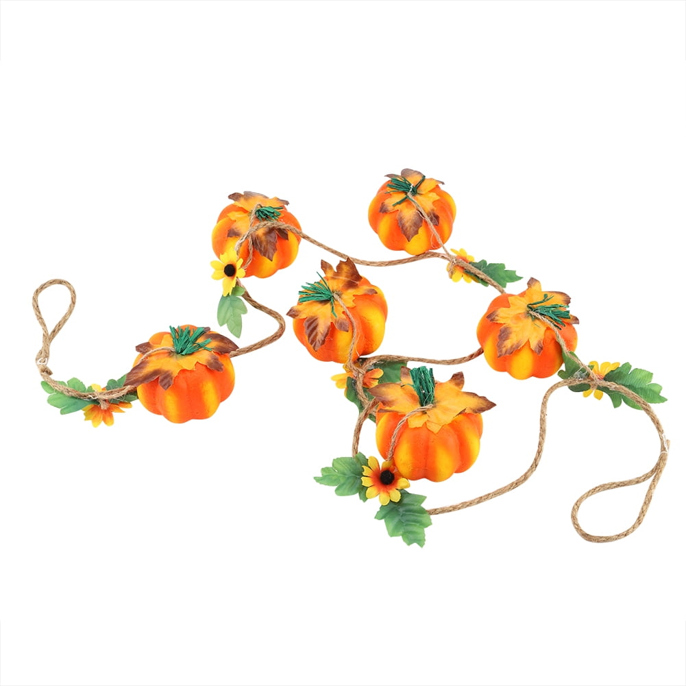 Spooksy™ Bienvenido Pumpkin String Hanging Decoration for Halloween Party Festival Home Garden Ornaments