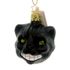 Spooksy™ Cheshire Cat - 2.75 Inch, Glass - Ornament Halloween 10223S018