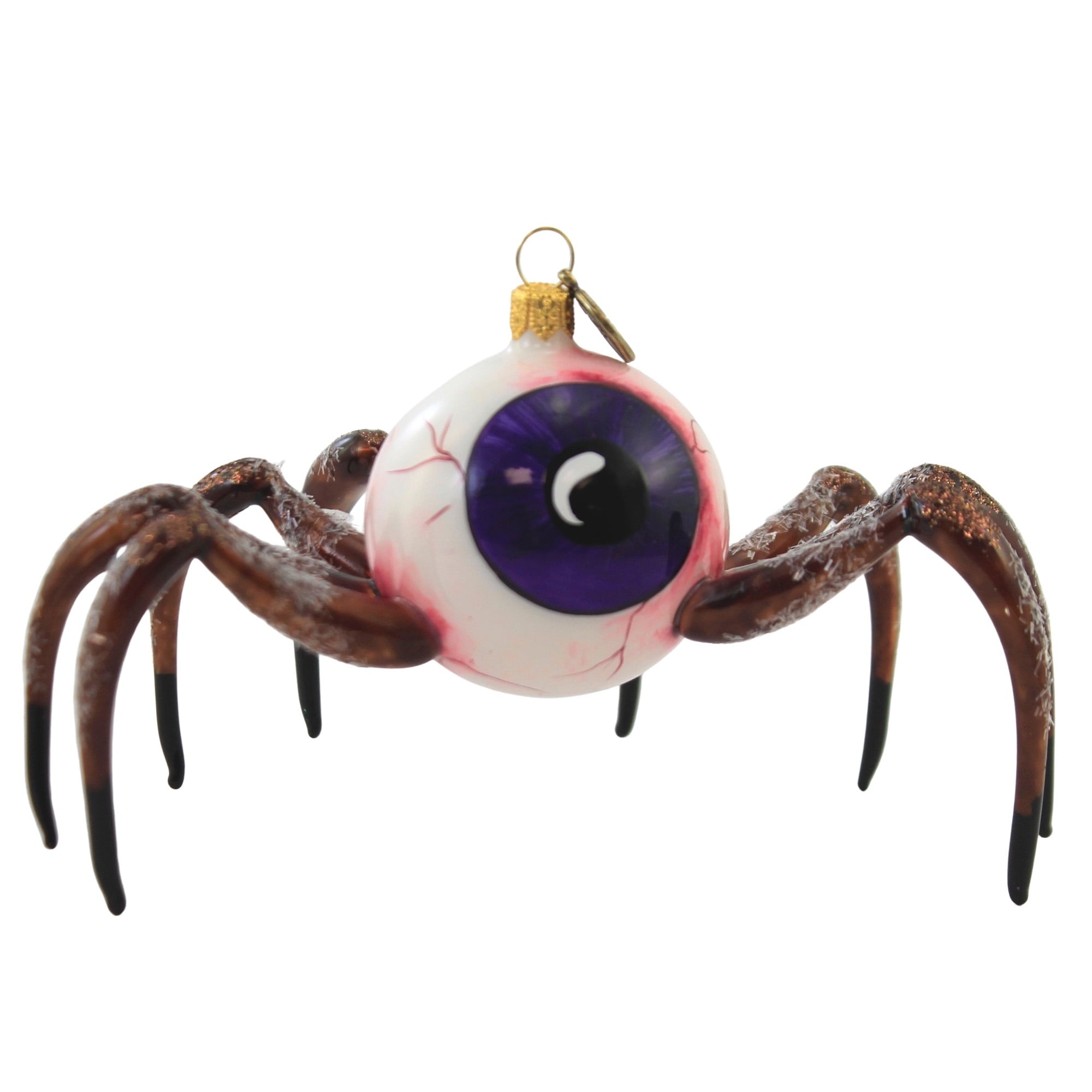Spooksy™ Creepy Spider Eye. - 1 Glass Ornament 5.75 Inch, Glass - Halloween Ornmament Bug Spooky 2020210