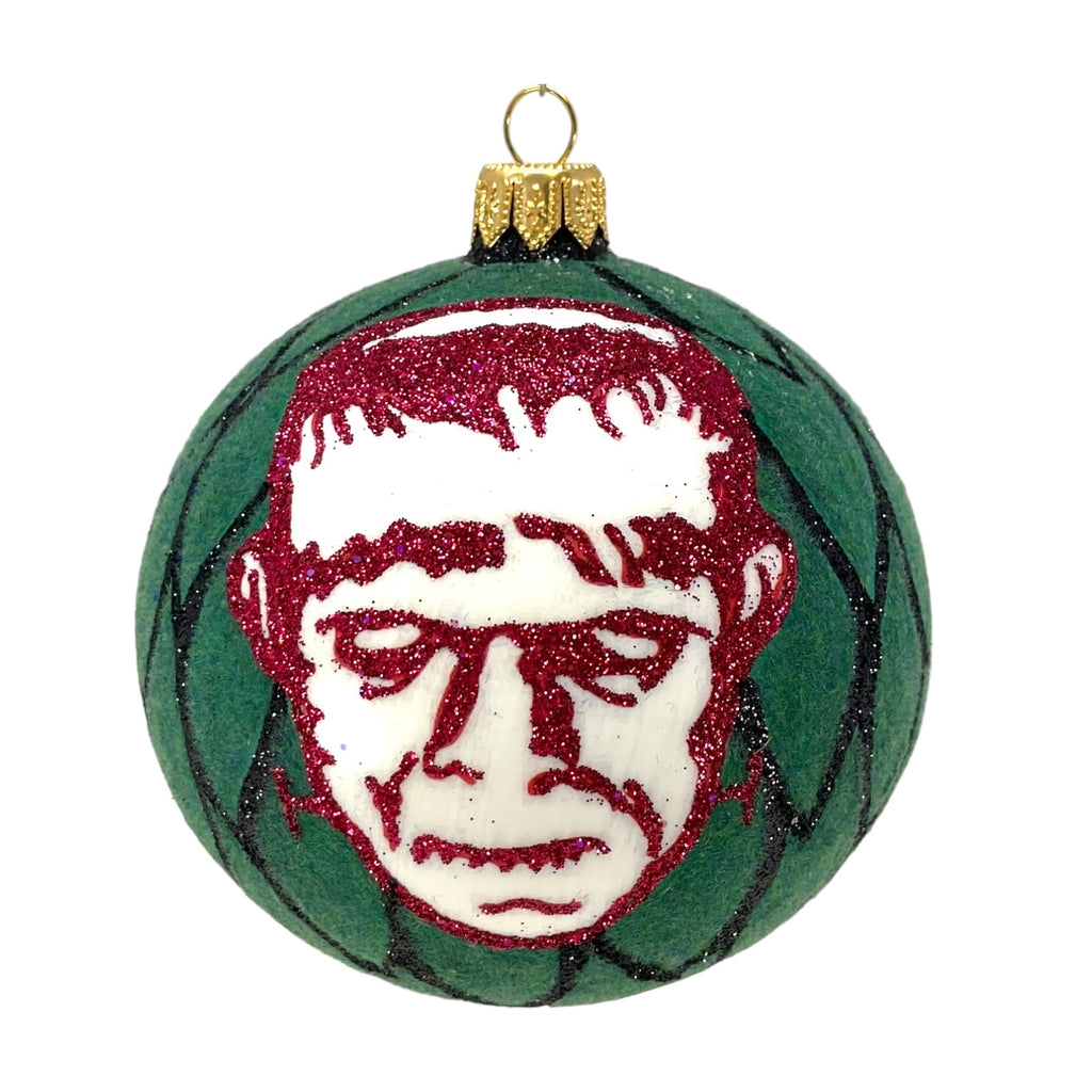 Spooksy™ Frankenstein Ball Ornament Polish Glass The Halloween Collection by Thomas Glenn
