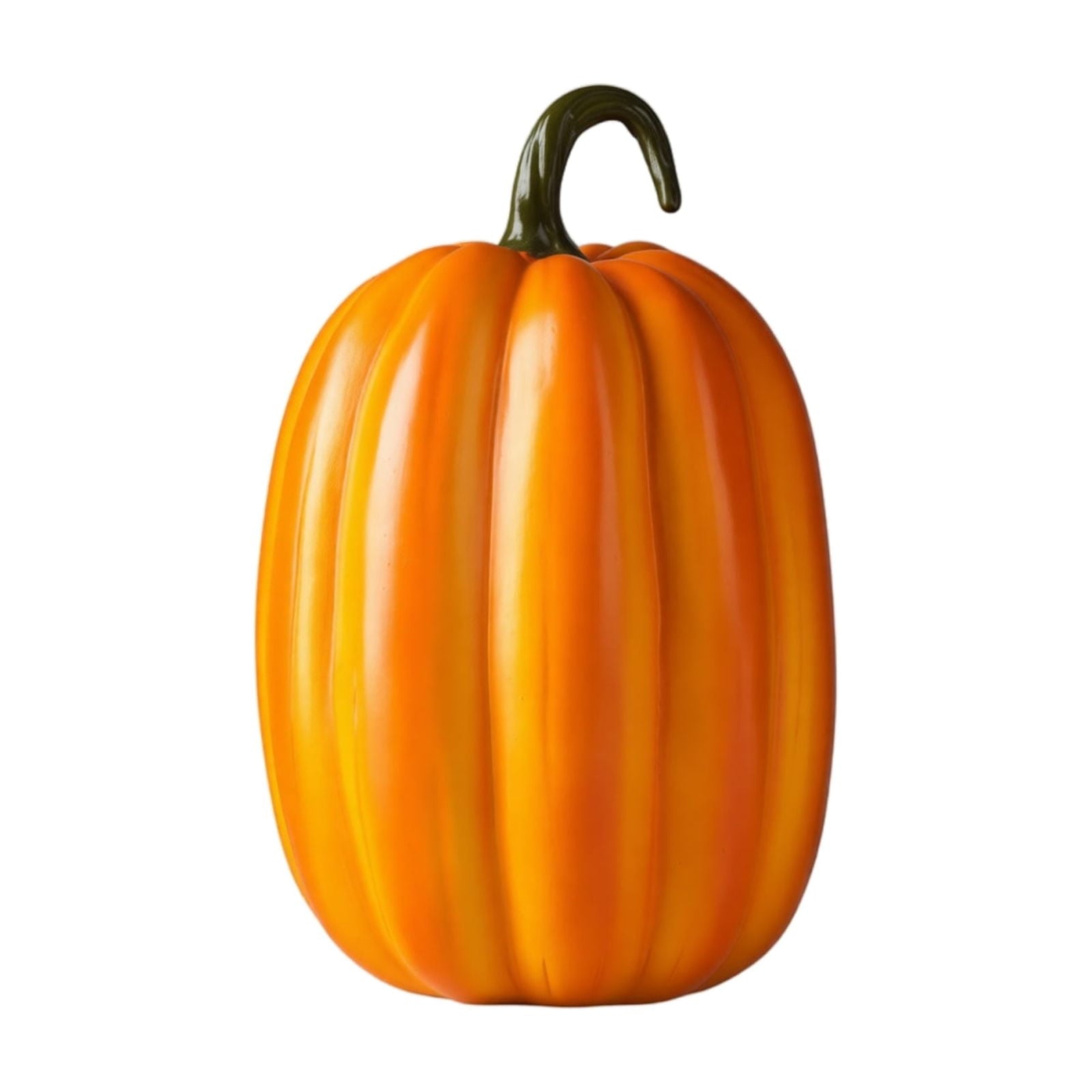 Spooksy™ GIPQJK Summerween Simulated Creative Pumpkin Resin Craft Ornament for Halloween Decorative Autumn Home Decoration Outdoor Garden Party Supply Artistic DIY Craft Gift for Fall Season C