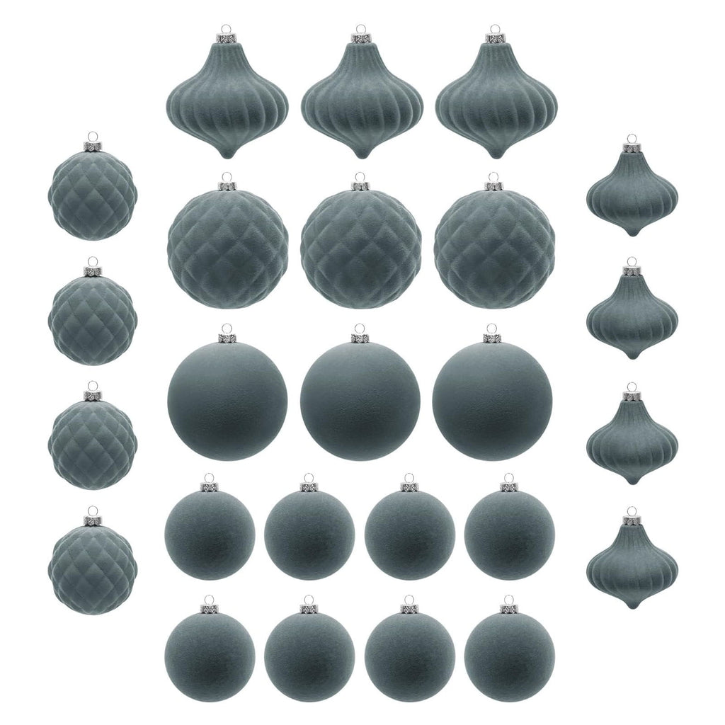 Spooksy™ HBBKVI Purple 3.1" Christmas Balls Christmas Tree Decoration Ornaments Shatterproof Hanging Balls for Birthday Halloween Holiday Wedding Decorations Set of 25pcs