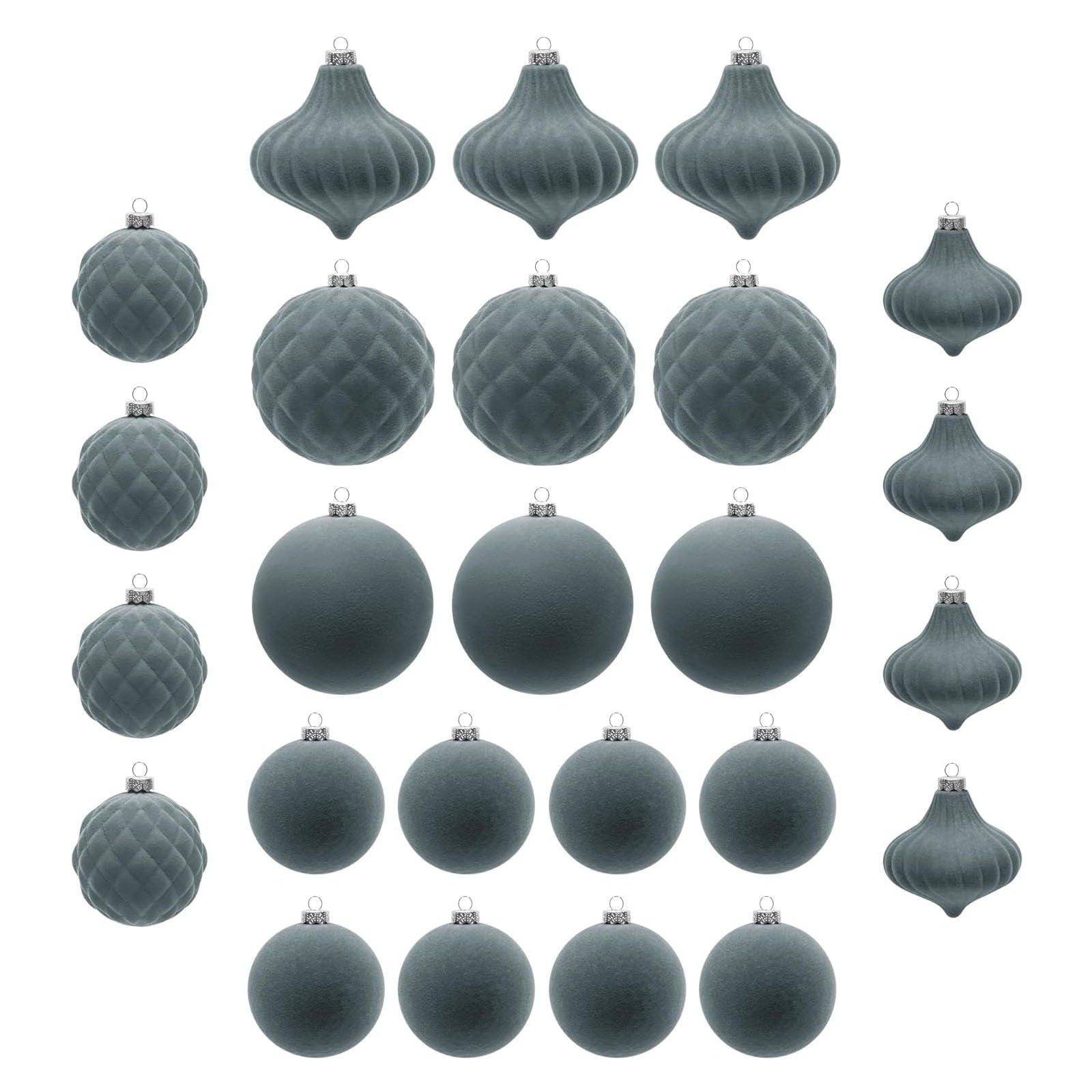 Spooksy™ HBBKVI Purple 3.1" Christmas Balls Christmas Tree Decoration Ornaments Shatterproof Hanging Balls for Birthday Halloween Holiday Wedding Decorations Set of 25pcs