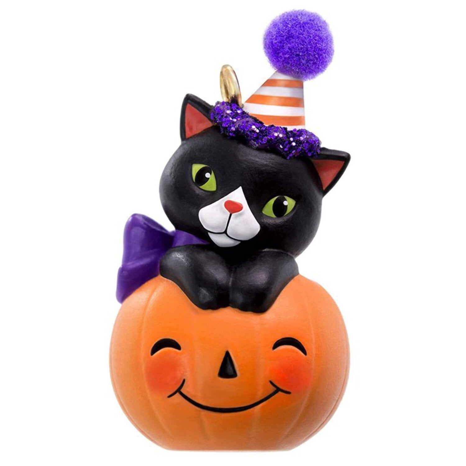 Spooksy™ Keepsake Halloween Ornament 2019 Tiny Black Cat,