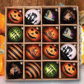 Spooksy™ Halloween Ornament Round Ball 16 Piece Set