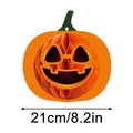 Spooksy™ Halloween Party Decorations 3D Hanging Honeycomb Ornaments Retro Pumpkin Skull Ghost Paper Ornaments Set with Hanging Rope for Indoor Haunted House Ceiling Decor 6 Pcs