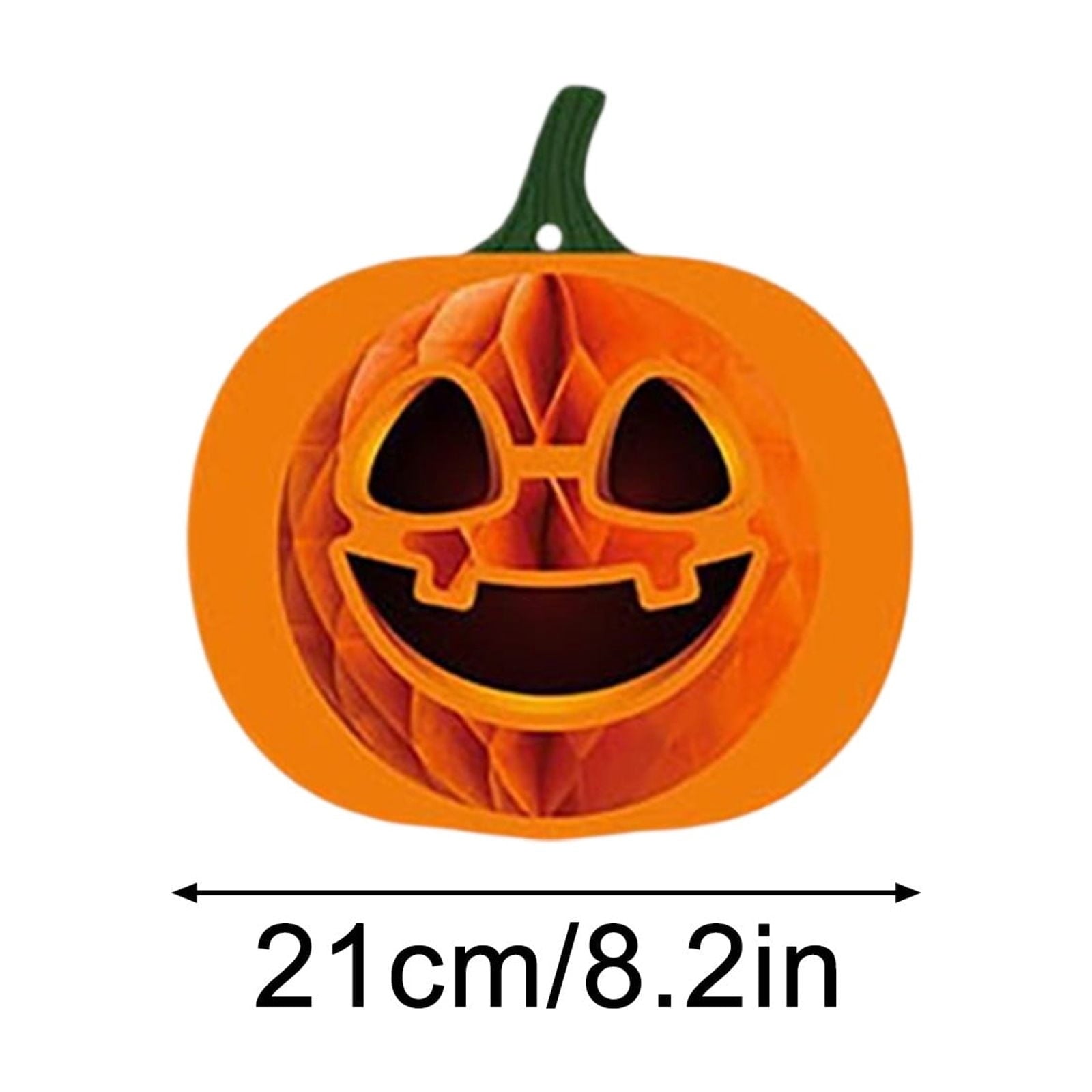 Spooksy™ Halloween Party Decorations 3D Hanging Honeycomb Ornaments Retro Pumpkin Skull Ghost Paper Ornaments Set with Hanging Rope for Indoor Haunted House Ceiling Decor 6 Pcs