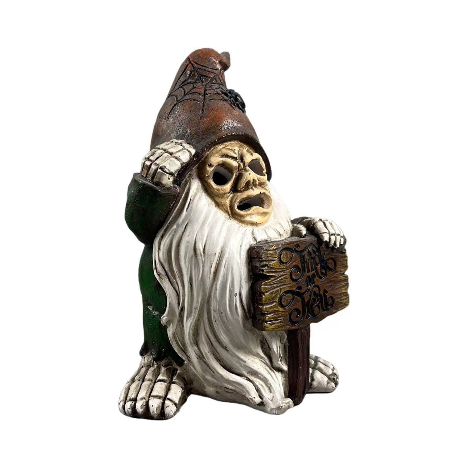 Spooksy™ Halloween Resin Skeletons, Small Ornaments Elderly Decorations for Outdoor Courtyards Living Rooms Gifts