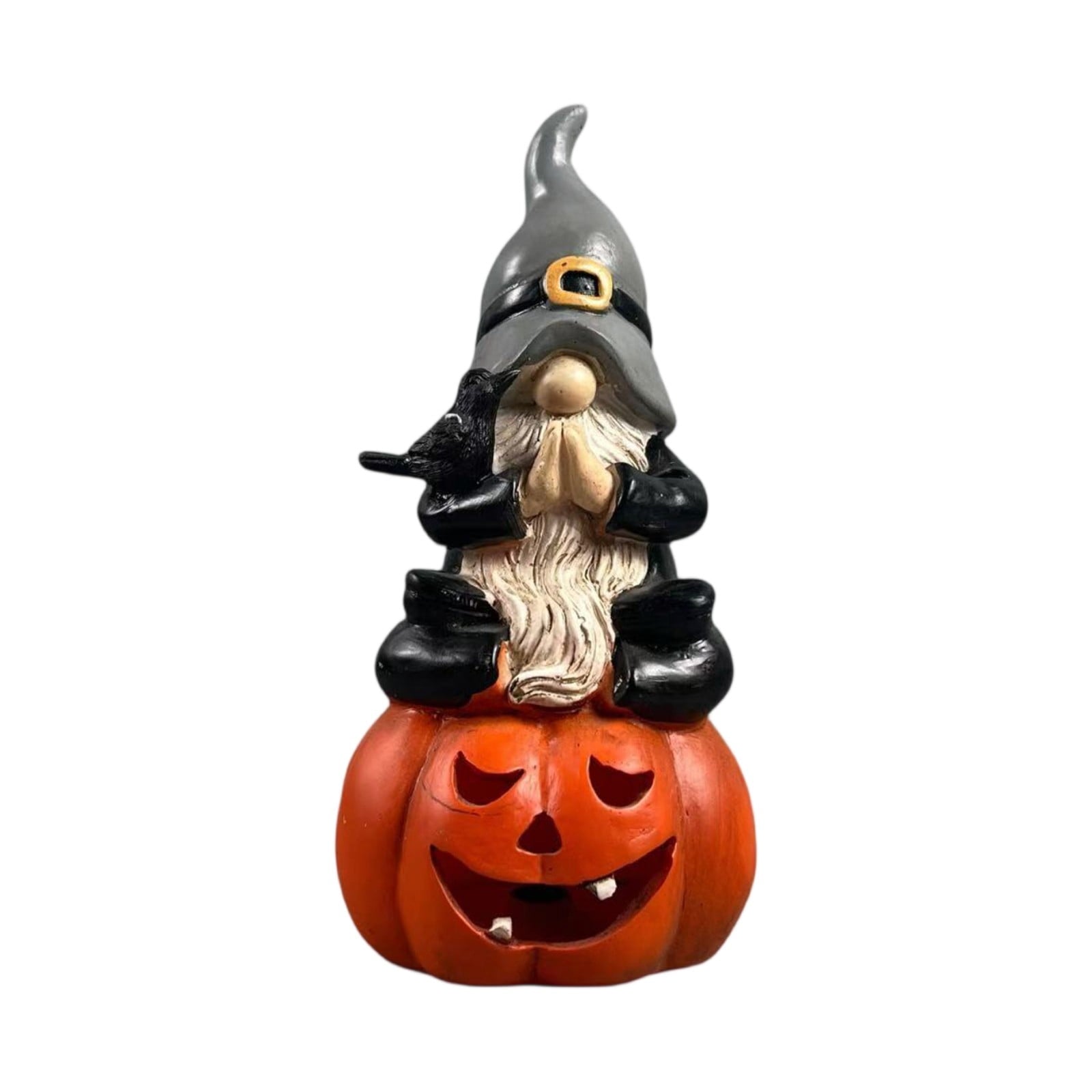 Spooksy™ Halloween Spooky Ghostface Dwarf Ornaments â?? Quirky Faces with Eerie Shadows, Halloween Decorations for Dining Tables, Party Setups & Indoor Halloween Displays â?? perfect for Halloween Parties