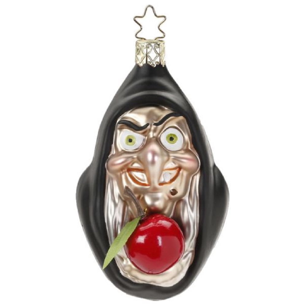 Spooksy™ Inge Glass Mean Witch German Glass Halloween Ornament FREE BOX
