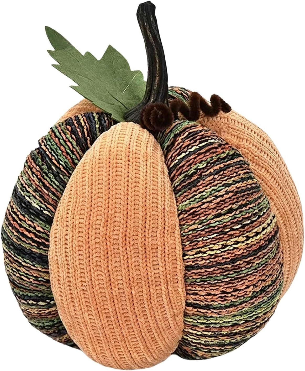 Spooksy™ Knitted Pumpkin Decor, Fall Harvest Crochet Pumpkins, Cute Knit Pumpkin Ornaments for Halloween Thanksgiving Home Decor, Fall Room Mantel Table Decoration (RL)