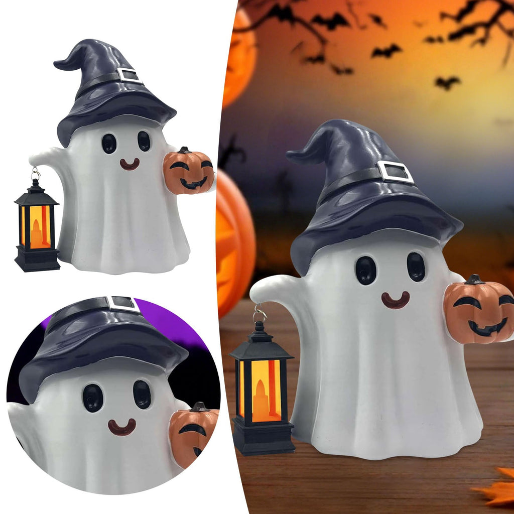 Spooksy™ SUYOLL Ghost Halloween Decorations Desktop Ornament For Home Party Festival Decoration Figurine