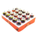 Spooksy™ Shiny Brite 1.25" Rounds & Reflectors Ornament Halloween Decorated 4028049