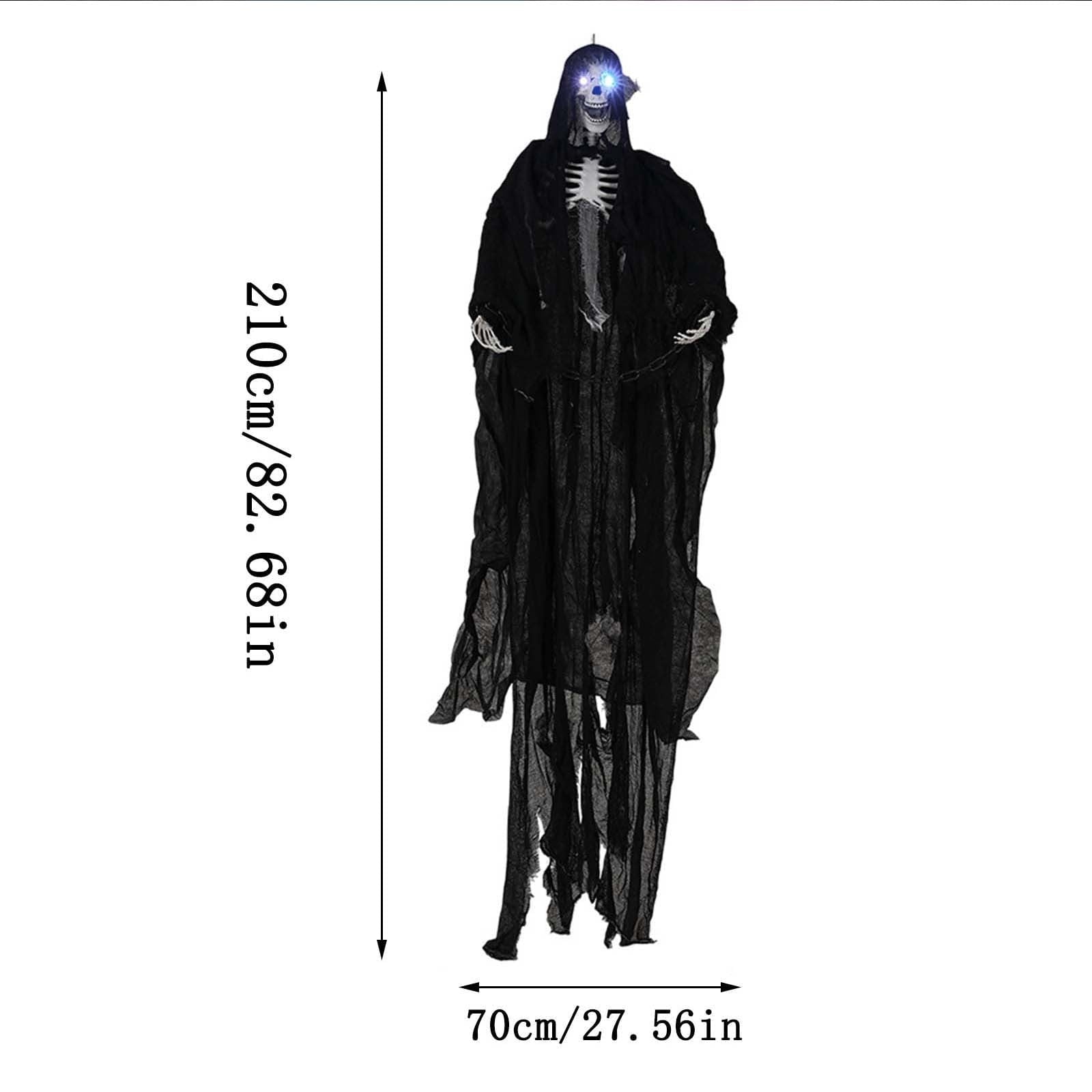 Spooksy™ Glow in the Dark Halloween Ornament Cloth Hanging Decor Black 1 Count