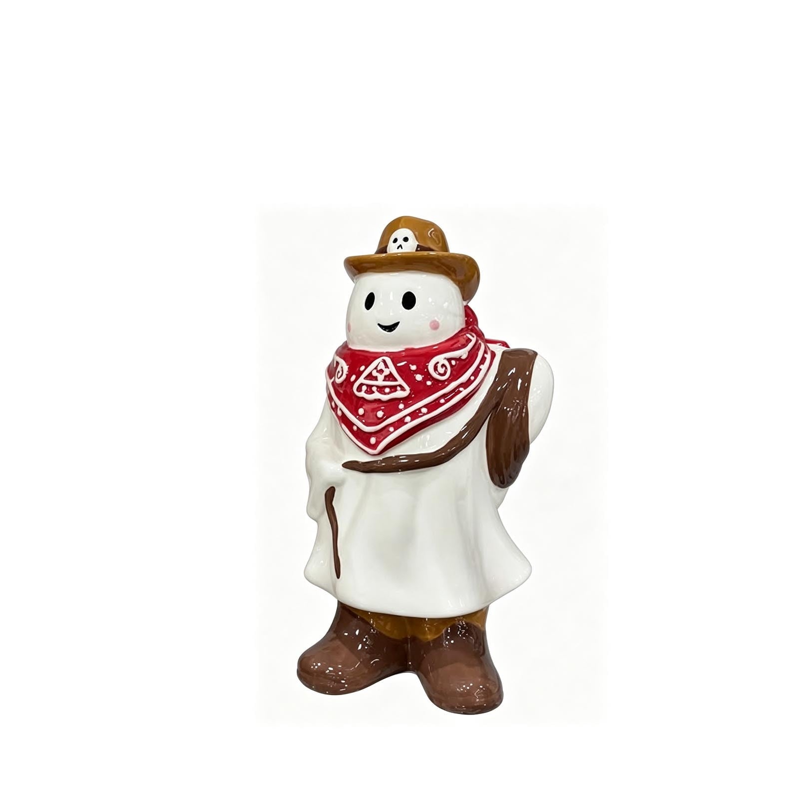 Spooksy™ Vintage Ghost Desktop Figurine, Easy Wipe Clean Compact Spooky Tabletop Statue, Exquisite Hand Carved Decorative Ornament for Household Bar Halloween Party Collector Display Gift