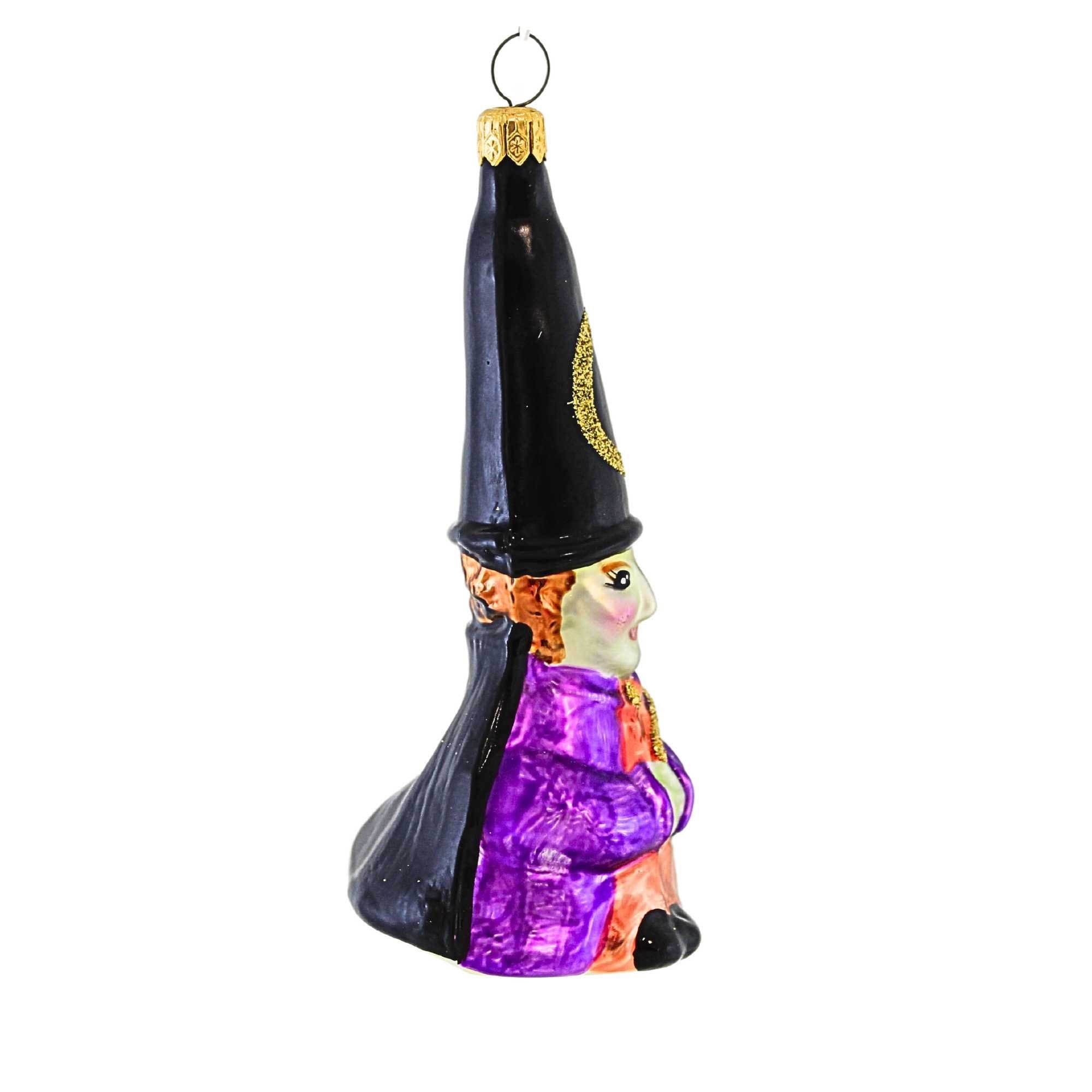 Spooksy™ Christopher Radko Company 5.00In Night Magic, Glass, Ornament Halloween Witch 960020