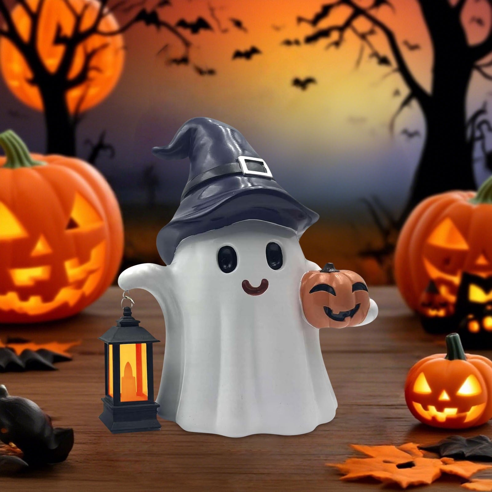 Spooksy™ SUYOLL Ghost Halloween Decorations Desktop Ornament For Home Party Festival Decoration Figurine