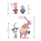 Spooksy™ Keepsake Ornaments Tim Burton's The Nightmare Before Christmas Citizens of Halloween Town Collection, Set of 4