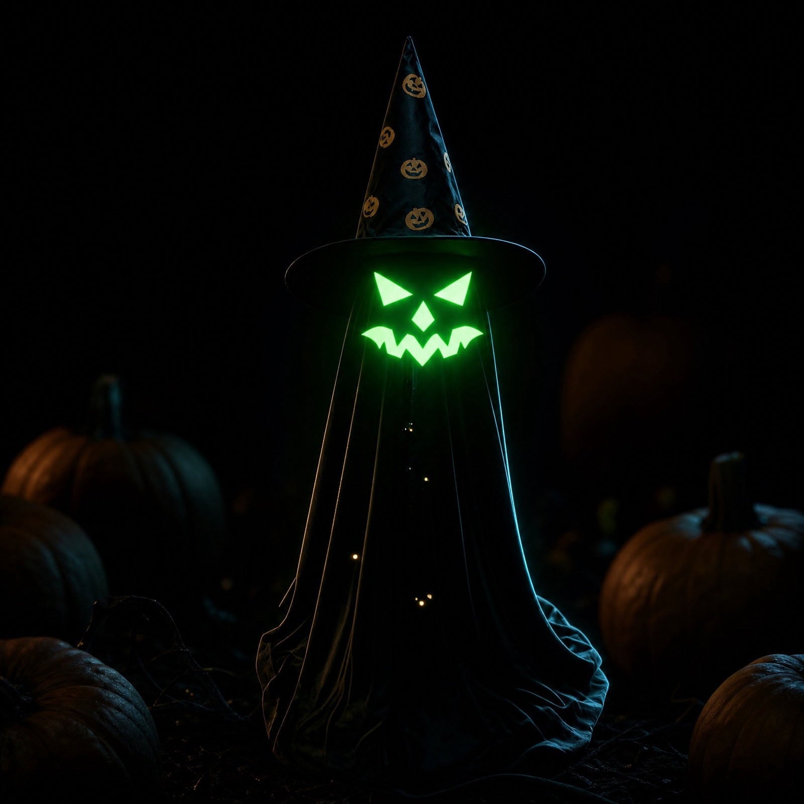 Spooksy™ SHJHENG Halloween In The Dark Ghost Ornaments For Party Scene Decorations And Courtyard Decorations