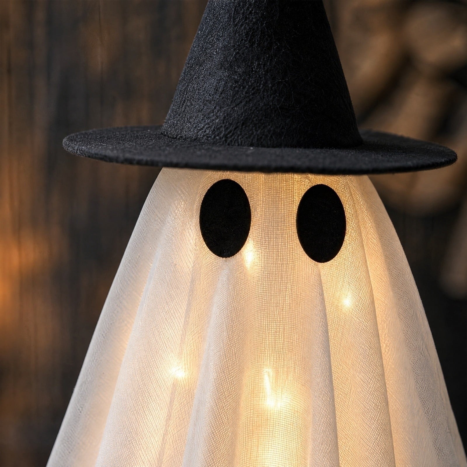 Spooksy™ KEVCHE Halloween Glowing Ghost Decoration ,Versatile Indoor Outdoor Ornament for House Party Supplies Display,Spooky Halloween Glowing Decoration for Seasonal Home Decor Gift